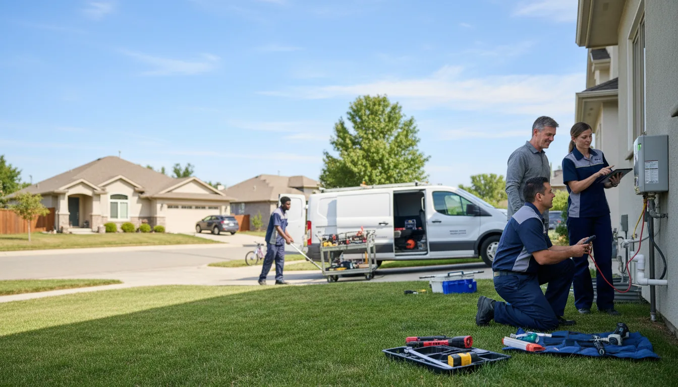 Tankless water heater service in Kintnersville, PA
